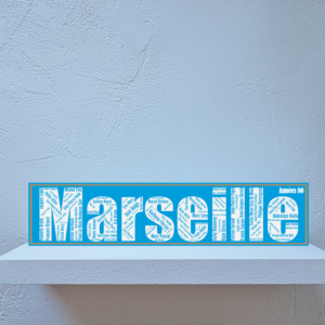 Affiche Olympique Marseille - Marseille -Années 80