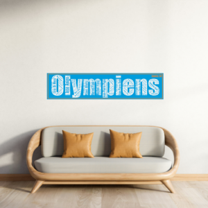 Affiche Olympique Marseille - Olympiens -Années 80