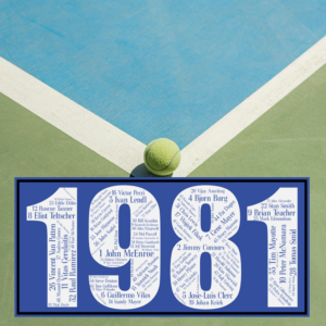 Affiche 1981 ATP