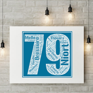 Affiche département Deux-Sèvres - 79