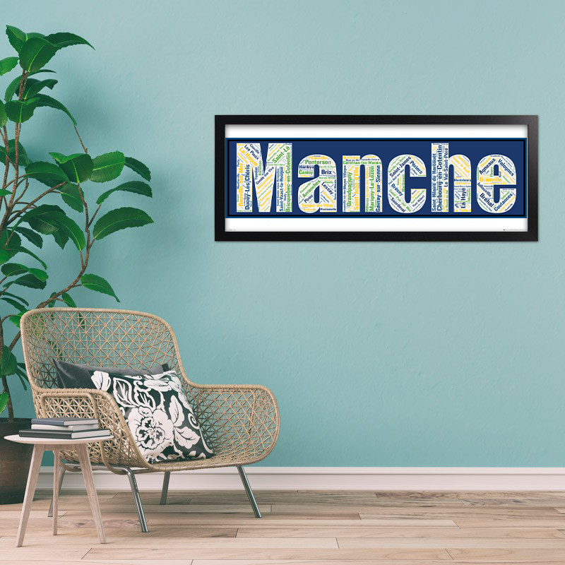 Affiche département Manche