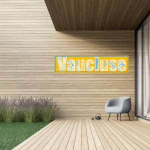 Affiche département Vaucluse