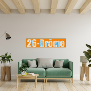 Affiche département Drôme - Drôme +26