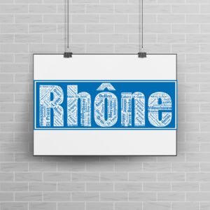 Affiche département Rhône