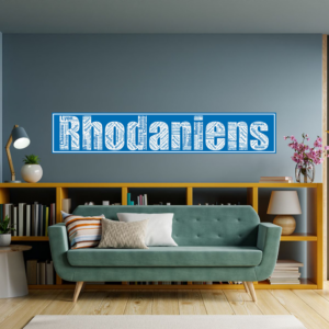 Affiche département Rhône - Rhodaniens