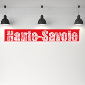 Affiche département Haute Savoie
