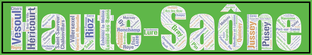 Affiche département Haute Saône – Image 3