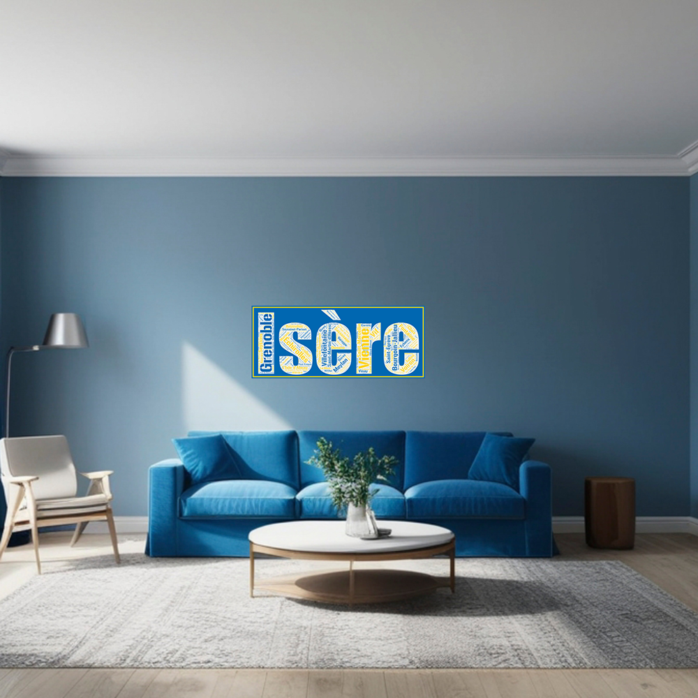 Affiche département Isère